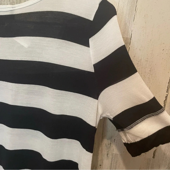 OSU Oklahoma State University Cowboys Womens Striped Game Day Tee-Size XS - Picture 2 of 6